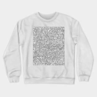 Doodle line art Crewneck Sweatshirt